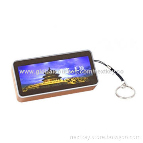 Gift Mobile Power Bank, 4,400mAh with Advertisement Function, 5V/1A Output
